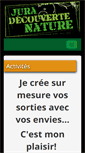 Mobile Screenshot of decouvertenature.ch